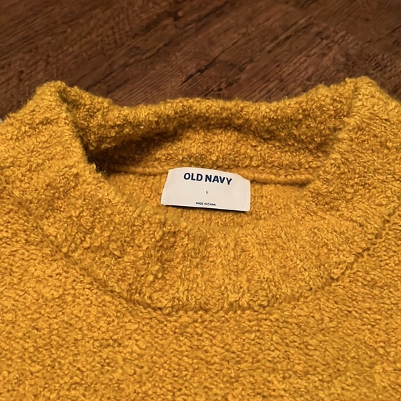 Old Navy Mustard Tunic Sweater - Picture 4 of 6